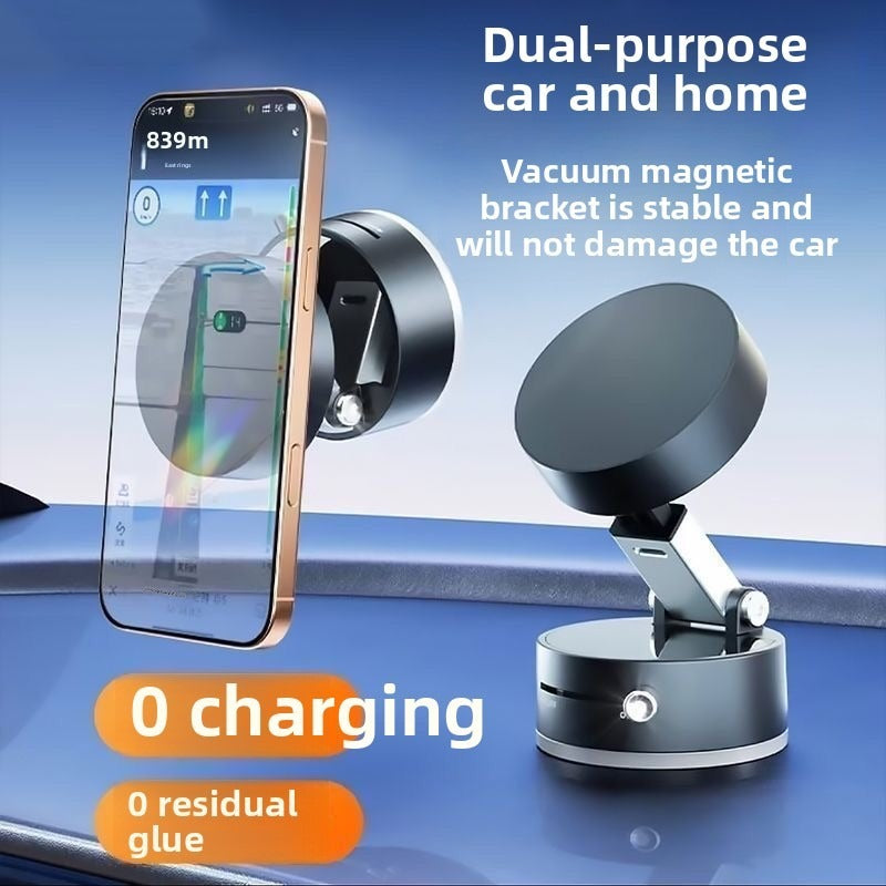 Vacuum Magnetic Bracket -360 Degree Rotation, Multi-scene Application, Easy Adsorption, Car, Home, Office Must-have