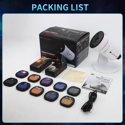 2025 Upgraded Version Projector HD High Brightness Wide Projection Planet Projector Home Bedroom